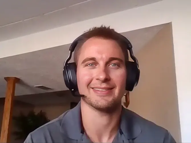 Anthony smiling